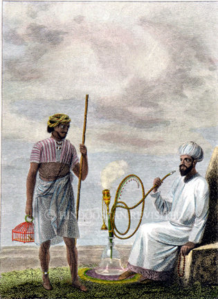 /data/Original Prints/Portraiture, Portraits, Occupations, Trades and Professions, People/A MAHOMEDAN OF DISTINCTION WITH A DERVISE ON HIS PILGRIMAGE.jpg